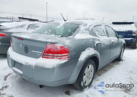 2009 Dodge Avenger Se/Sxt z USA, uszkodzony, nr VIN 1B3LC46B49N552770